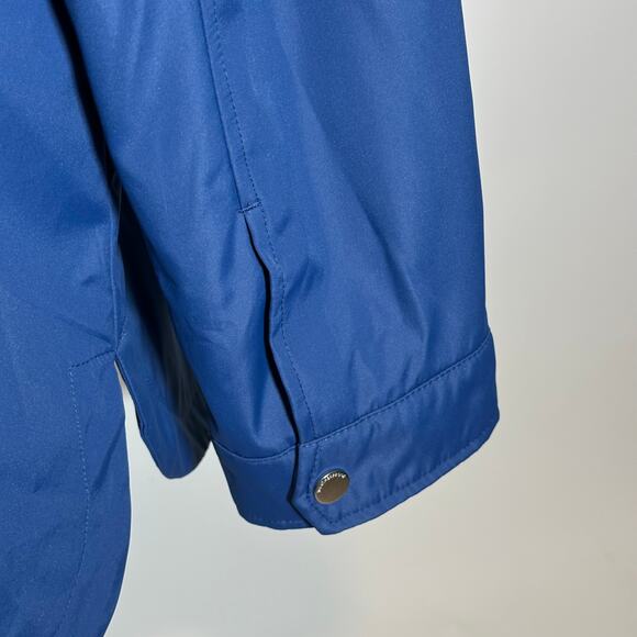 Weatherproof Weathercast Denim Blue Nautical Anorak Jacket Hooded Womens Size XL - Picture 6 of 12